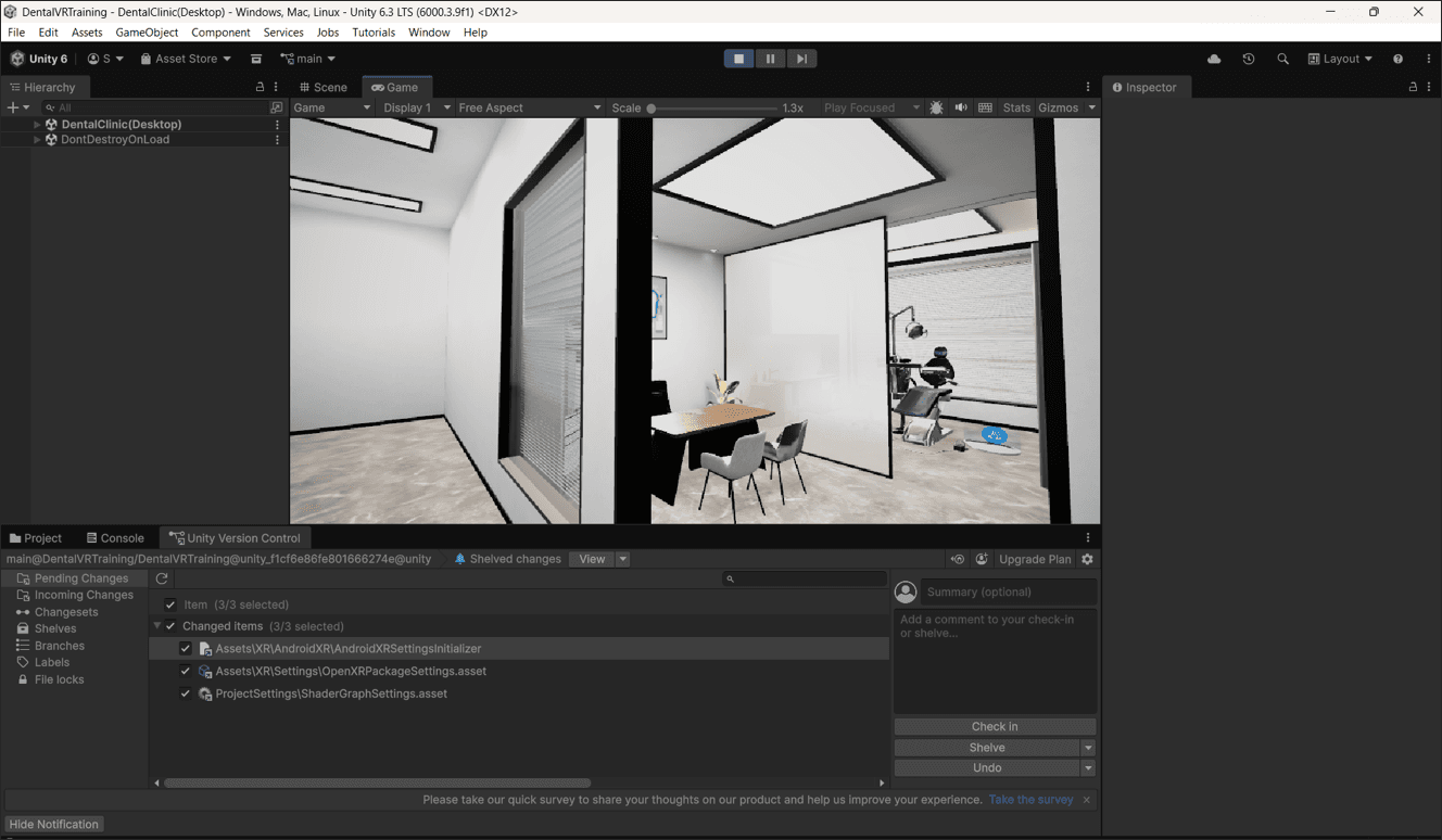 First Look at VR Program Dental Clinic