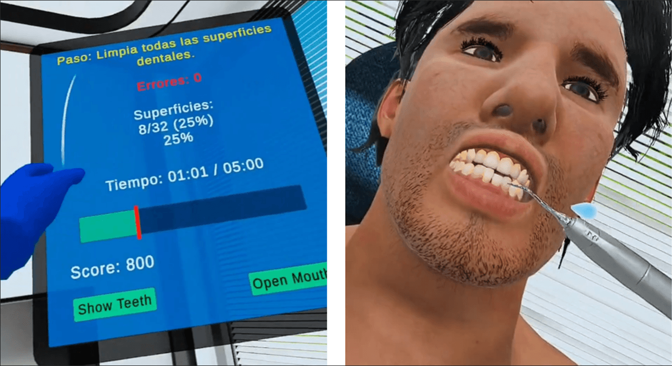 VR Procedure (Dental Cleaning)