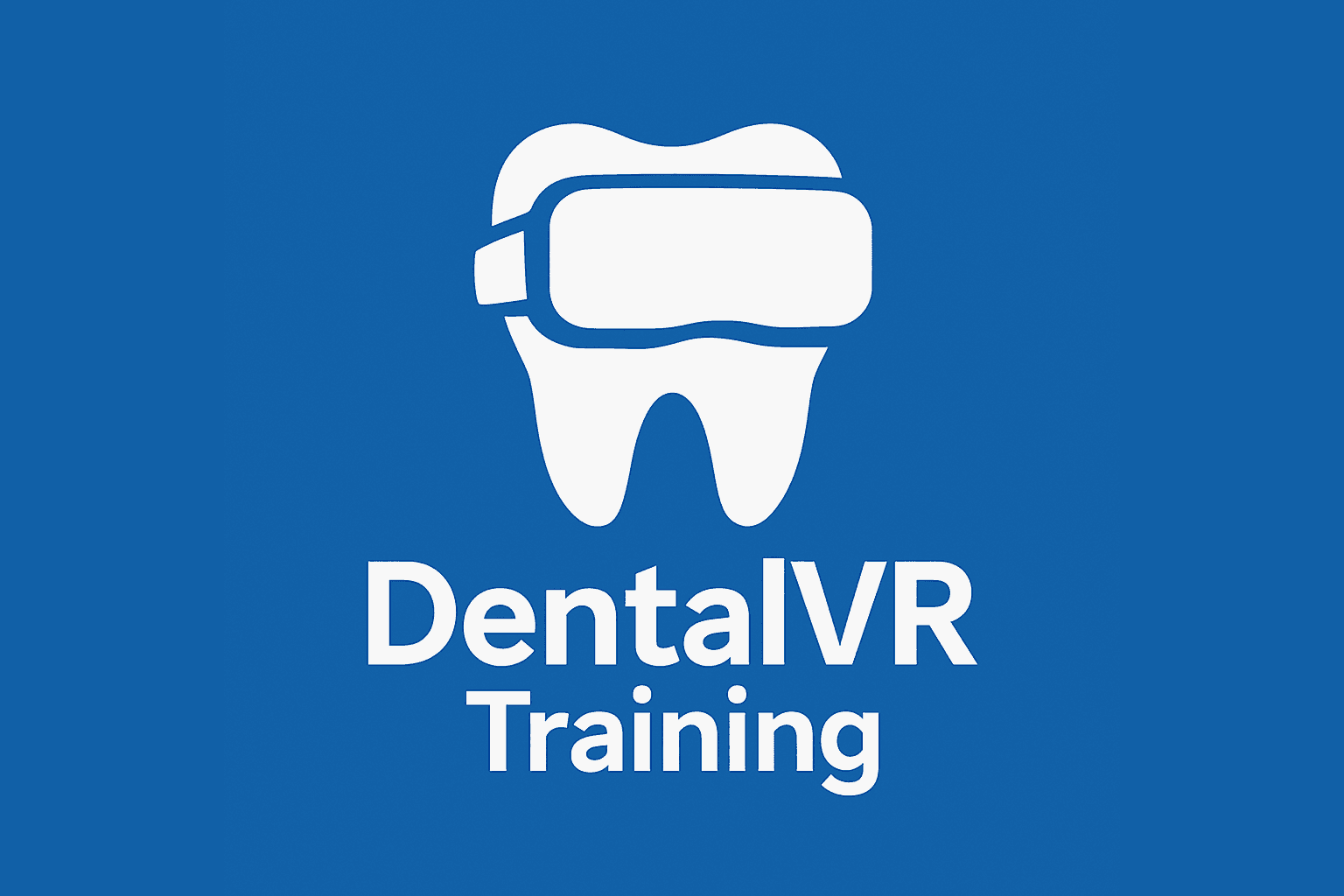 DentalVR Training project icon featuring a tooth wearing a VR headset.