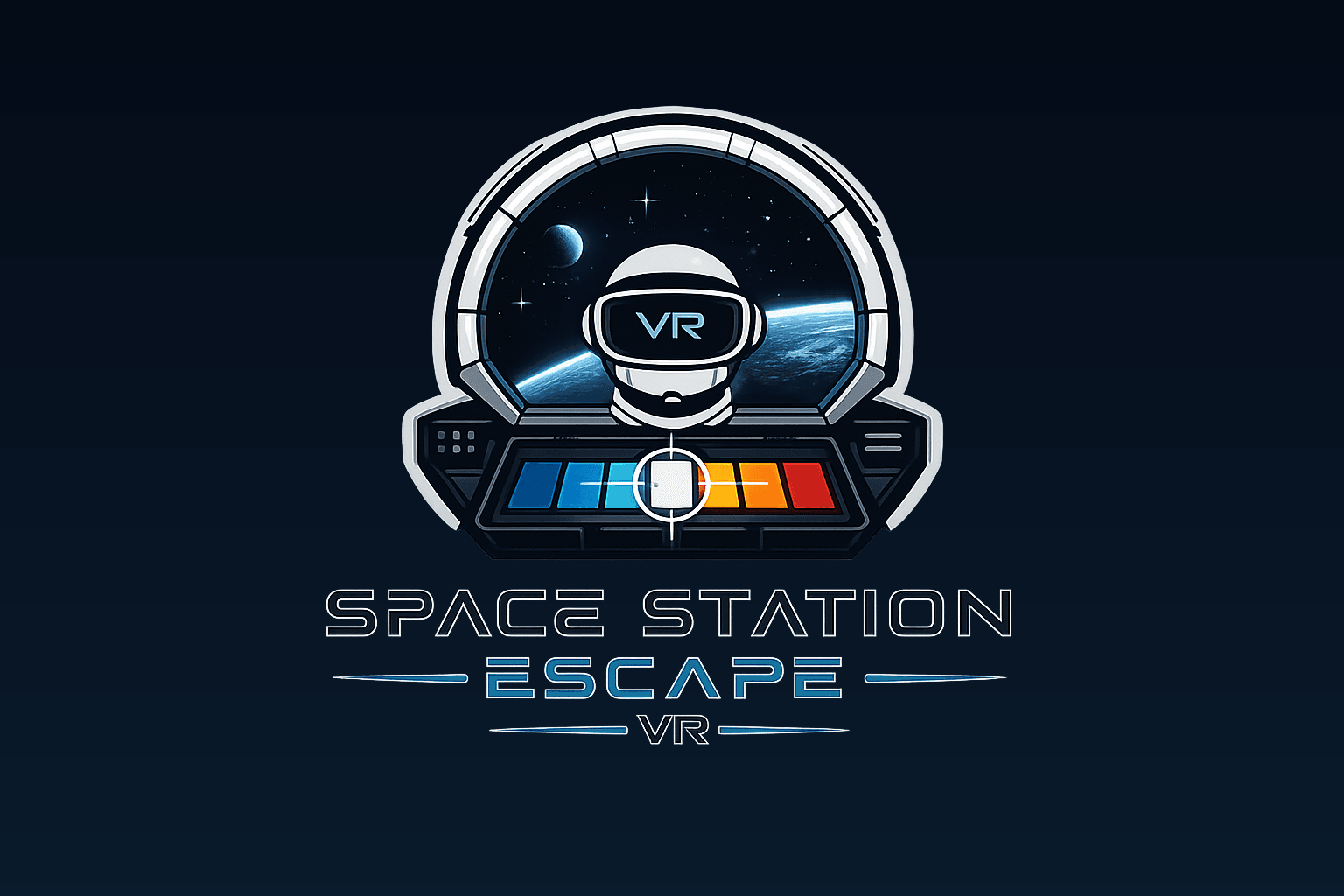 Space Station Escape VR project icon with a VR astronaut and spacecraft controls.